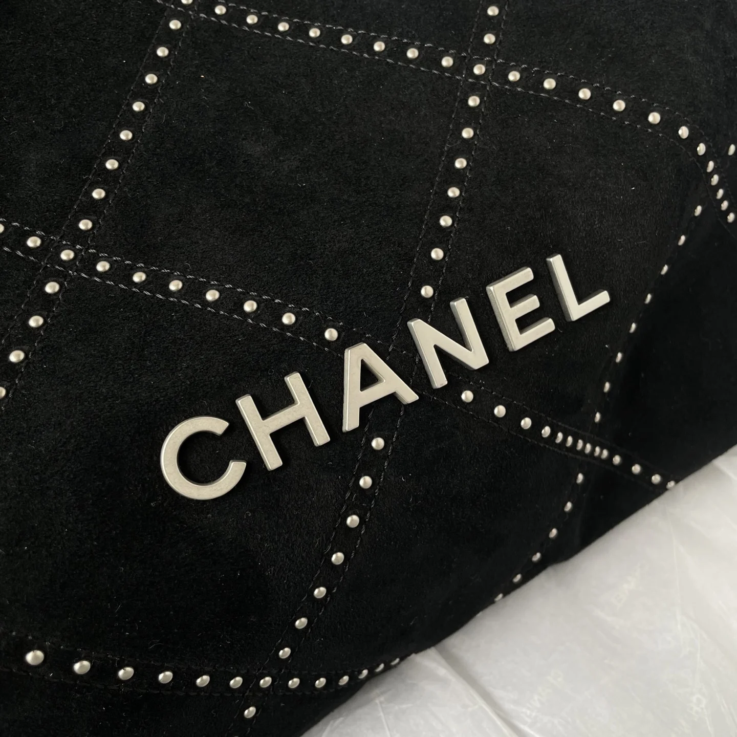 CHANEL Shoulder Bags Denim (Black-Silver) 35X37X7CM H50202608073161 - Image 5