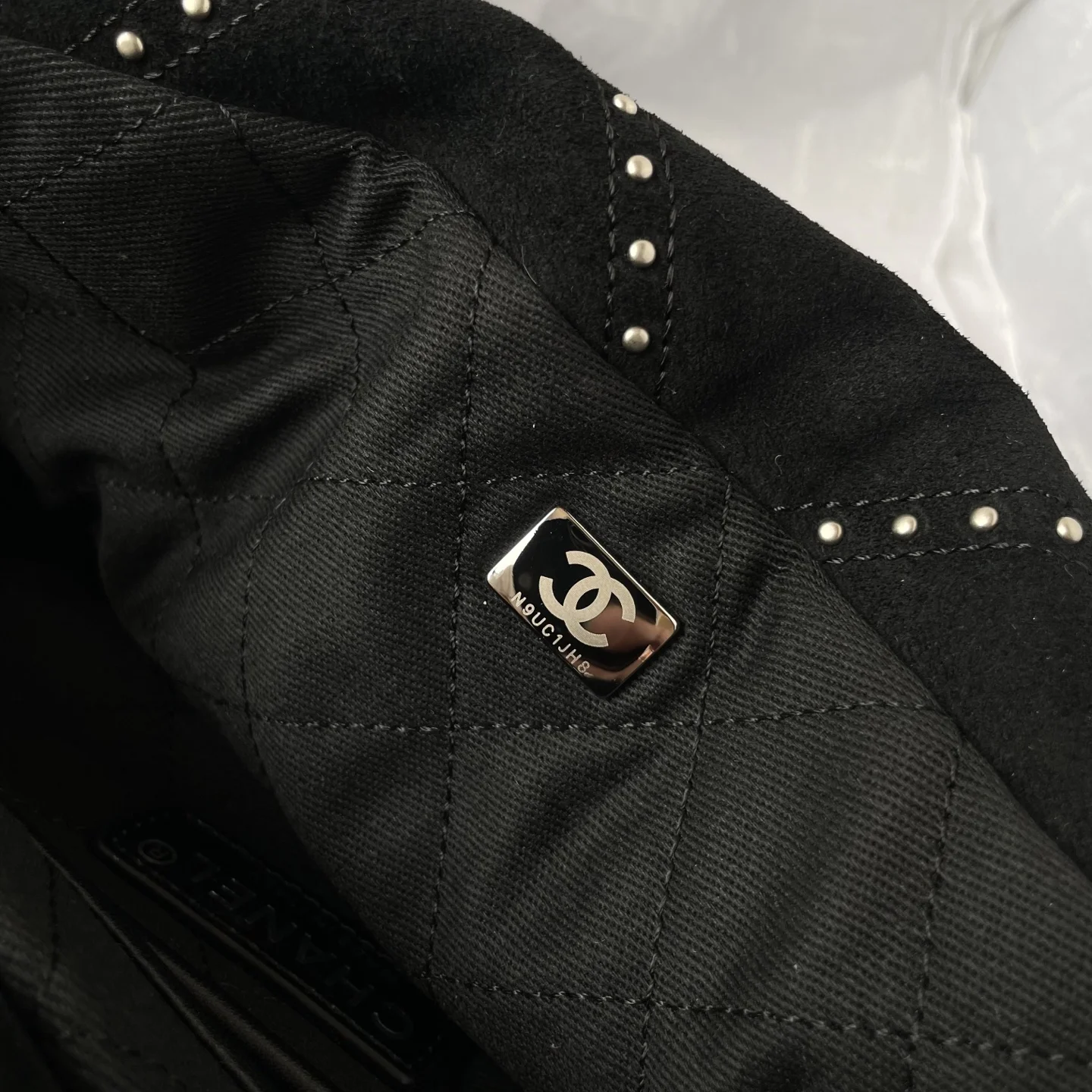 CHANEL Shoulder Bags Denim (Black-Silver) 35X37X7CM H50202608073161 - Image 8