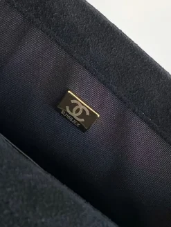Alternative view of CHANEL Shoulder Bags Suede (Black-Gold) 18X26X7CM G20202608073267