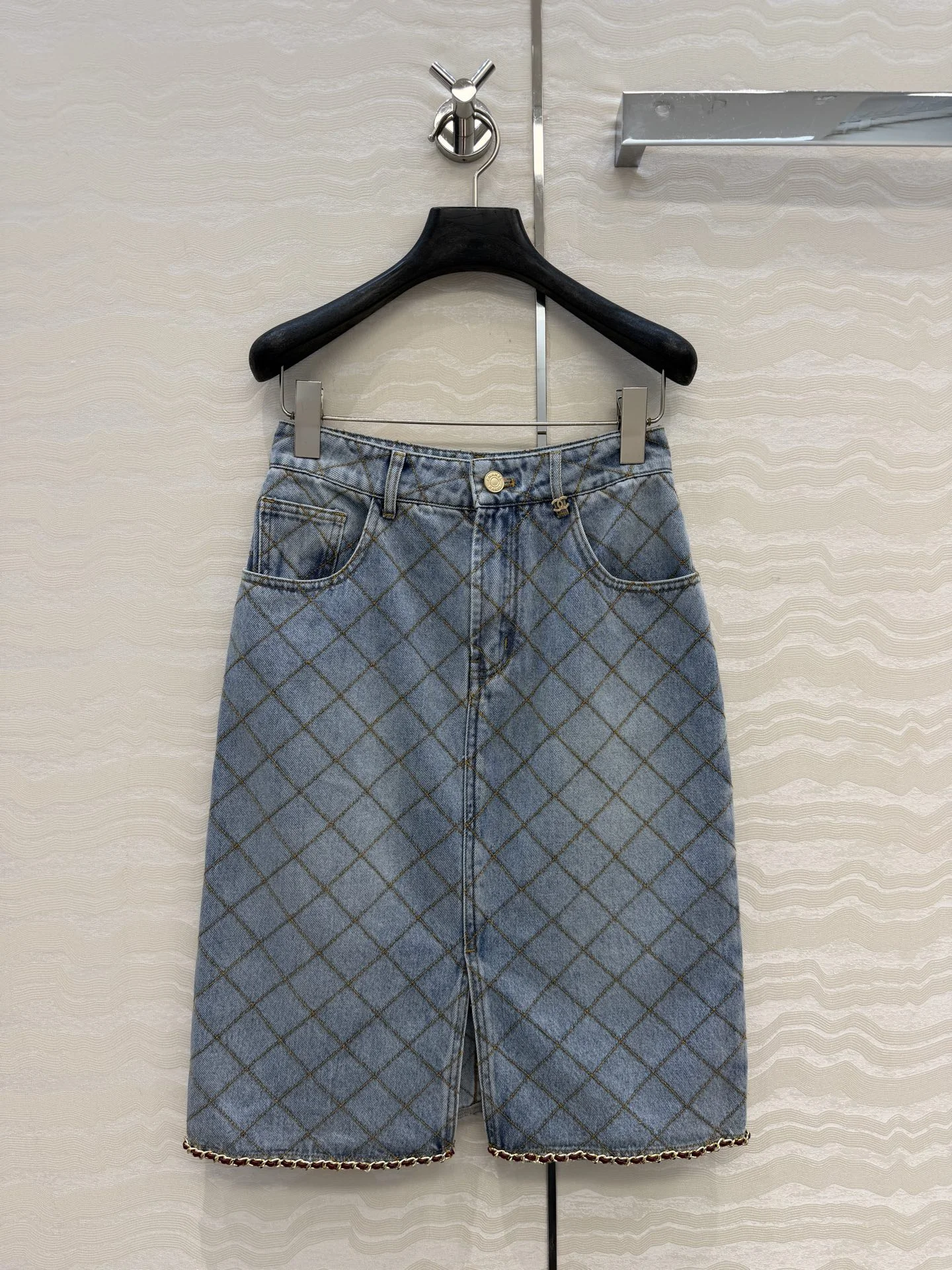 CHANEL Skirts Denim 36-40 B80202608040347