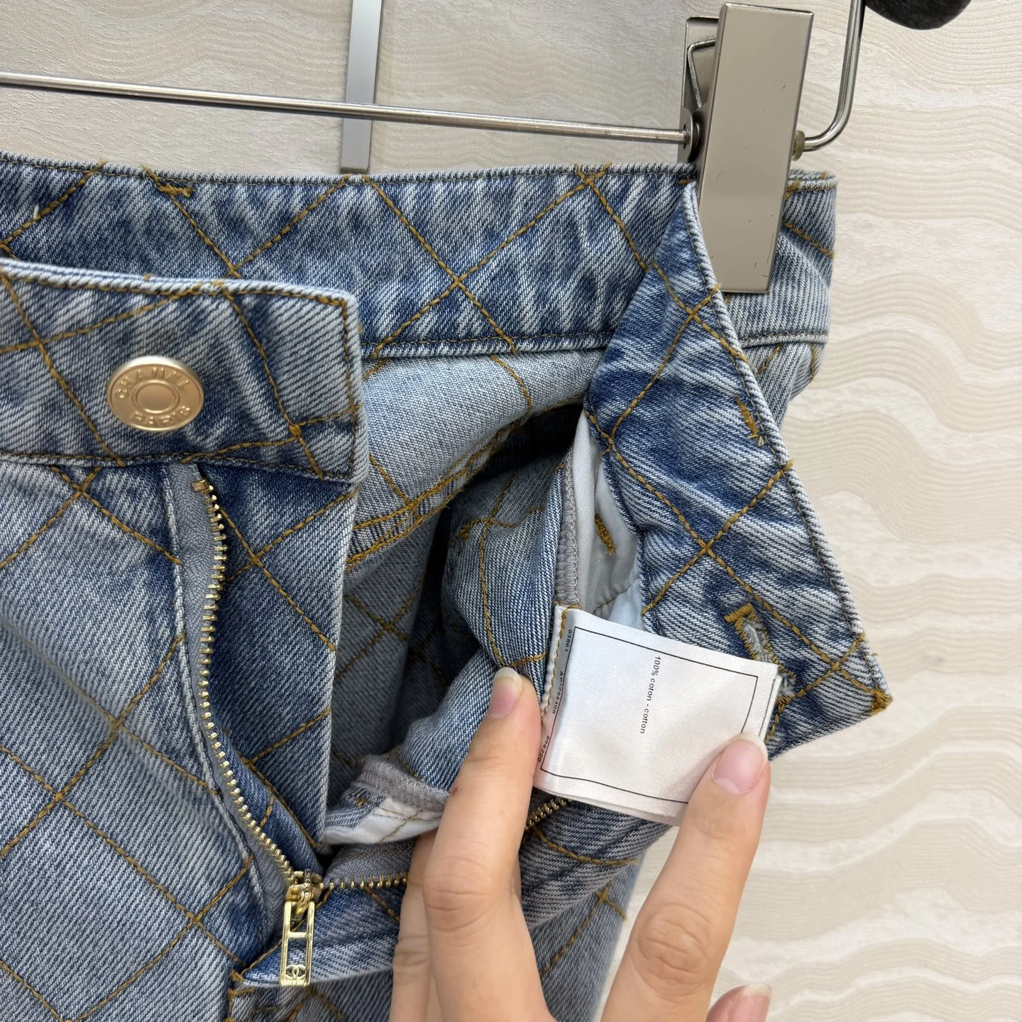CHANEL Skirts Denim 36-40 B80202608040347 - Image 5