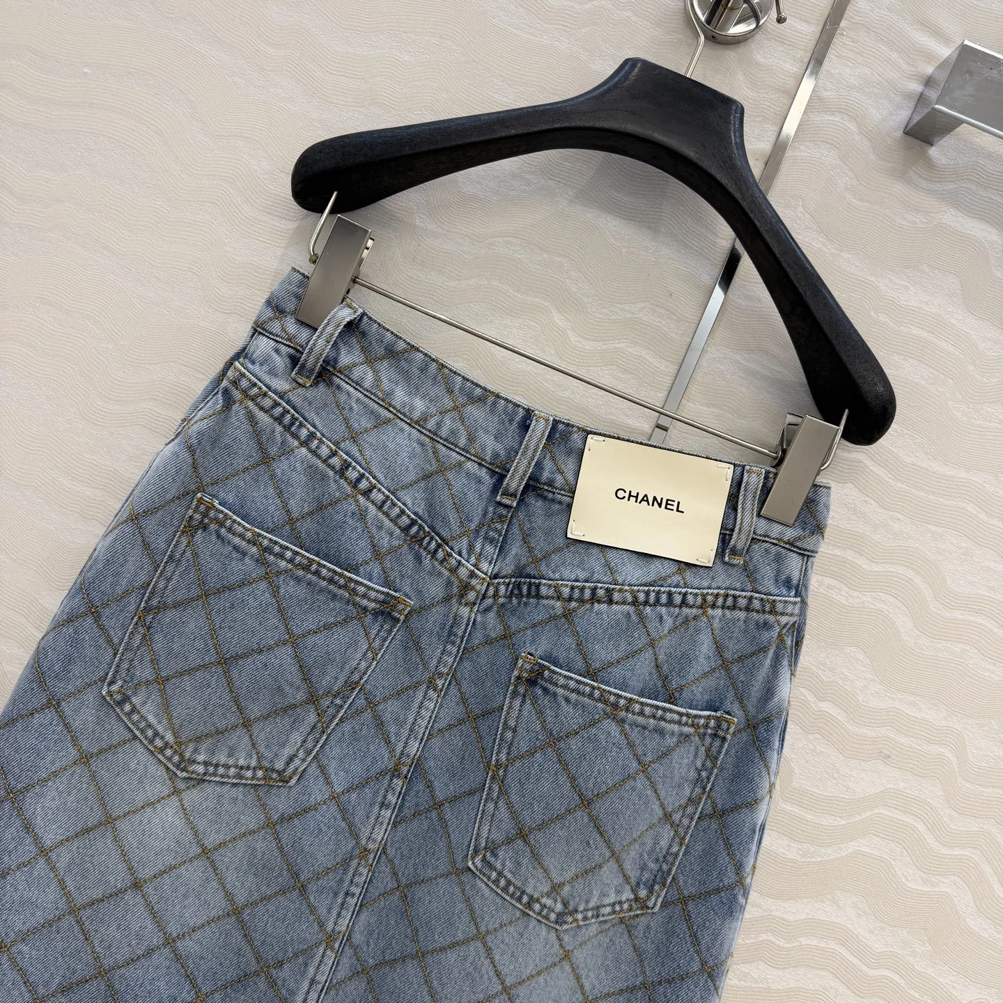 CHANEL Skirts Denim 36-40 B80202608040347 - Image 9