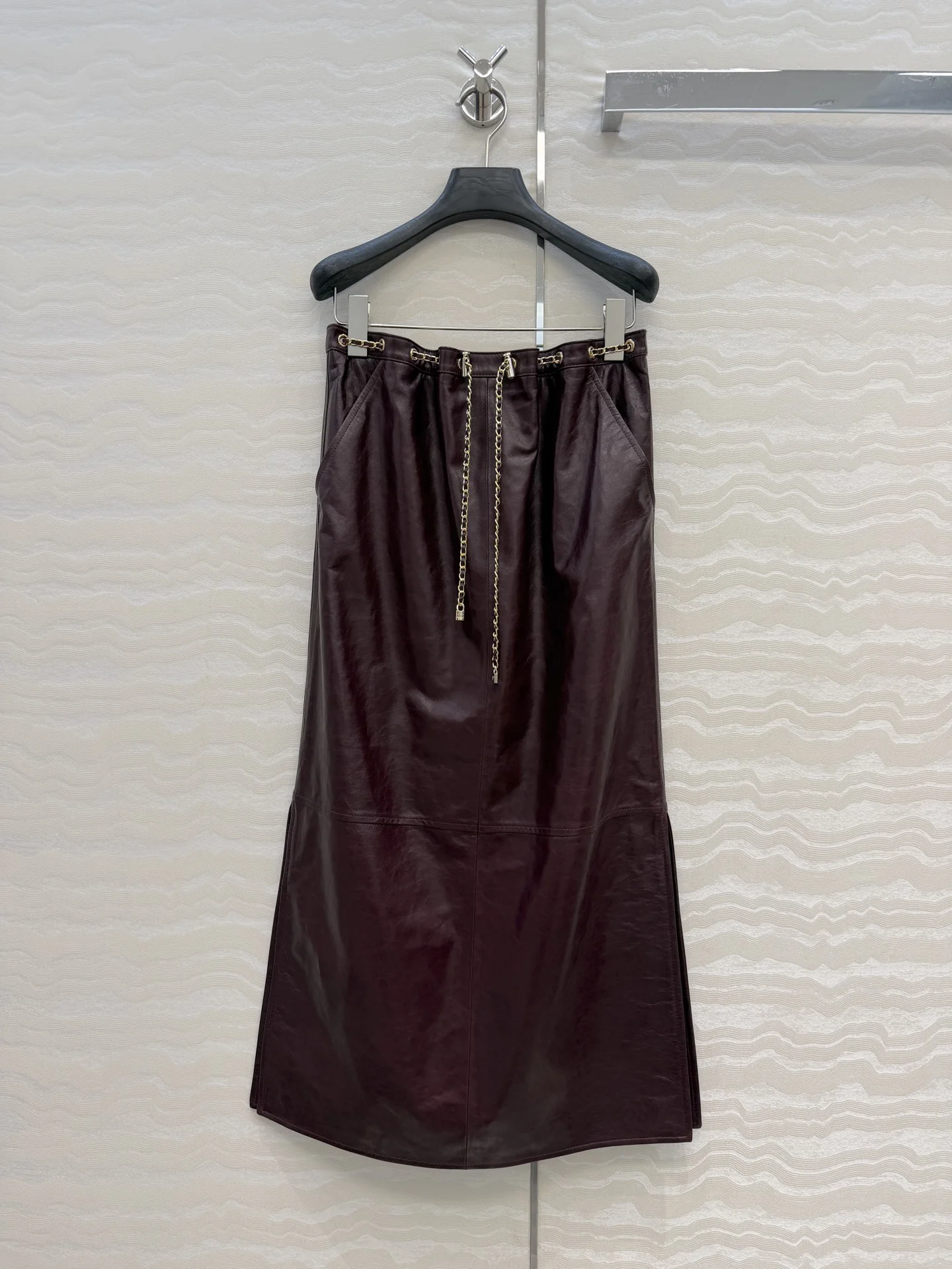 CHANEL Skirts Lamb Leather 36-40 H6202608041724