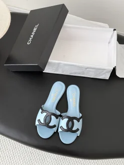 CHANEL Slides Calfskin & Lambskin EU35-39 B10202608030744