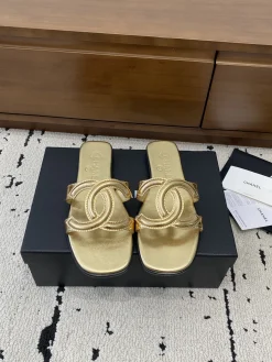 CHANEL Slides Lamb Leather EU35-41 B30202608032875