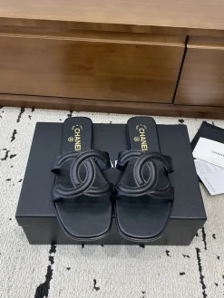 CHANEL Slides Lamb Leather EU35-41 B30202608032879