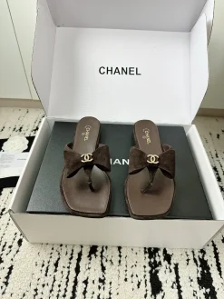 CHANEL Slides Lamb Leather EU35-41 B40202608030999