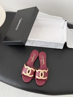 CHANEL Slides Leather EU35-39 B10202608030742