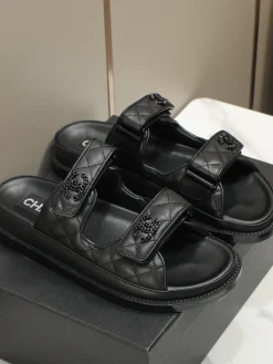 CHANEL Slides Leather EU35-40 B20202608031514
