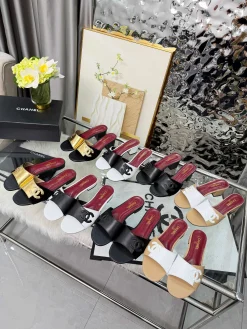 Alternative view of CHANEL Slides Leather EU35-43 A50202608031040