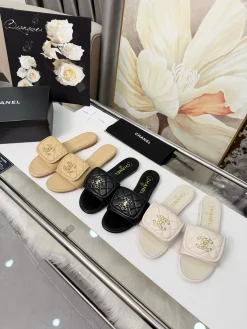 CHANEL Slides Leather EU35-43 A50202608031054