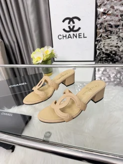 Alternative view of CHANEL Slides Rubber EU35-43 A70202608031026