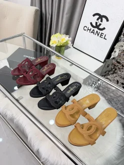 CHANEL Slides Rubber EU35-43 A70202608031027