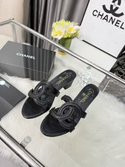 Alternative view of CHANEL Slides Rubber EU35-43 A70202608031027