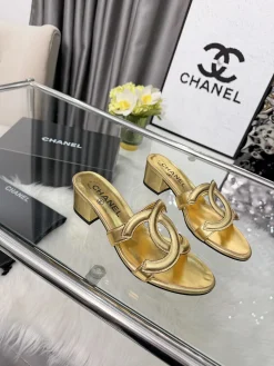 Alternative view of CHANEL Slides Rubber EU35-43 A70202608031029