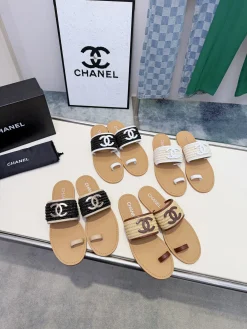 CHANEL Slides Rubber Sole EU35-43 A60202608031212