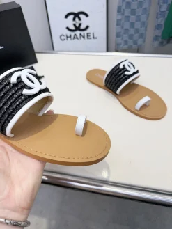 Alternative view of CHANEL Slides Rubber Sole EU35-43 A60202608031212