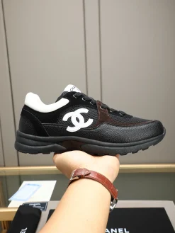 CHANEL Sneakers Leather & Lamb Leather EU36-44 B80202608032186