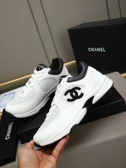 Alternative view of CHANEL Sneakers Leather Lambskin EU36-44 B80202608032185