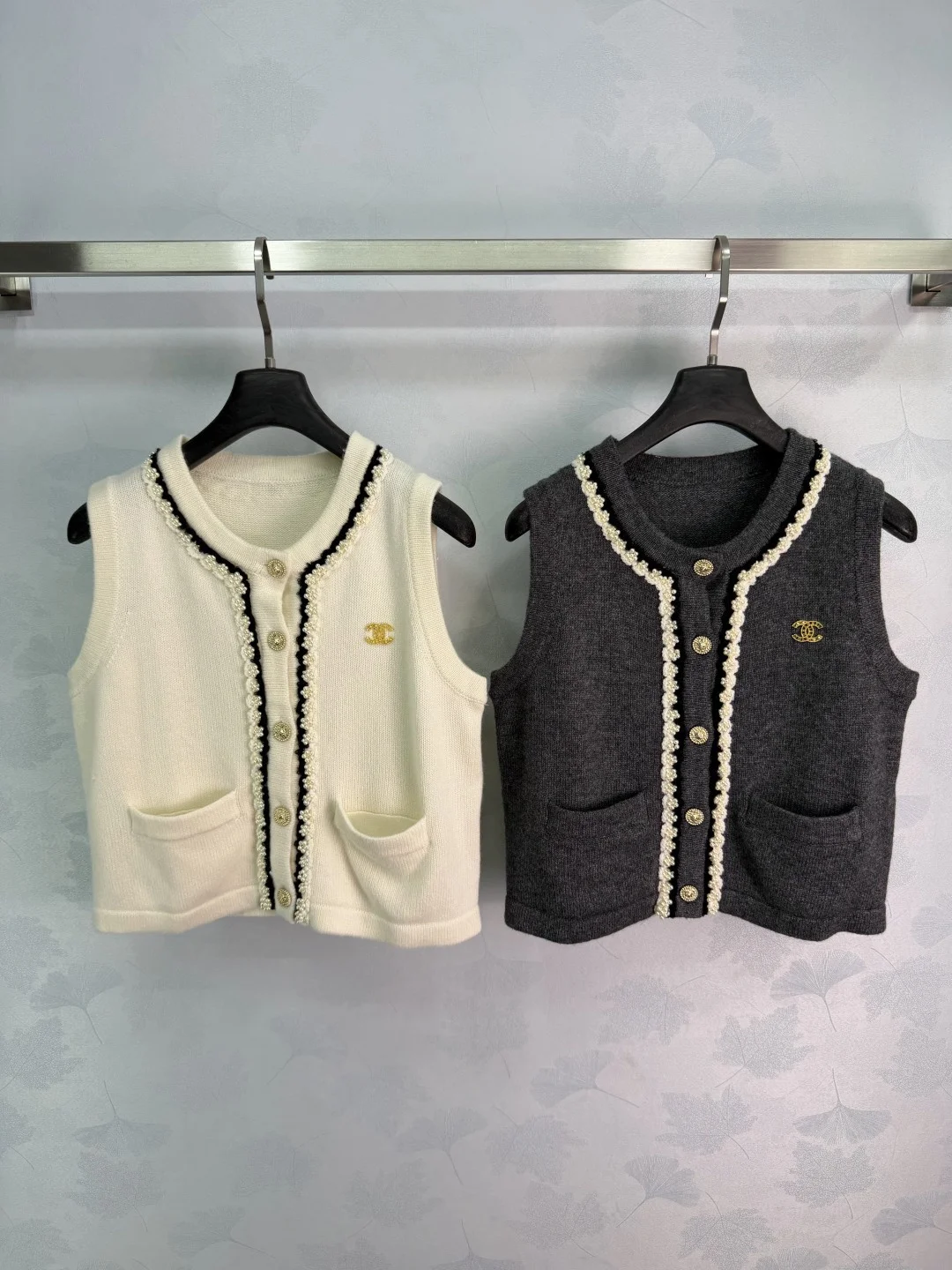 CHANEL Sweaters Cashmere Wool Blend S M L B05202608040766