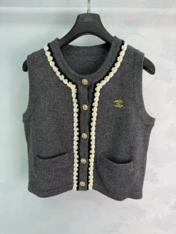 Alternative view of CHANEL Sweaters Cashmere Wool Blend S M L B05202608040766