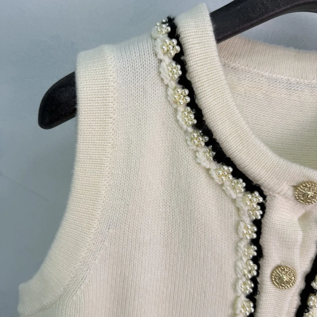 CHANEL Sweaters Cashmere Wool Blend S M L B05202608040766 - Image 5