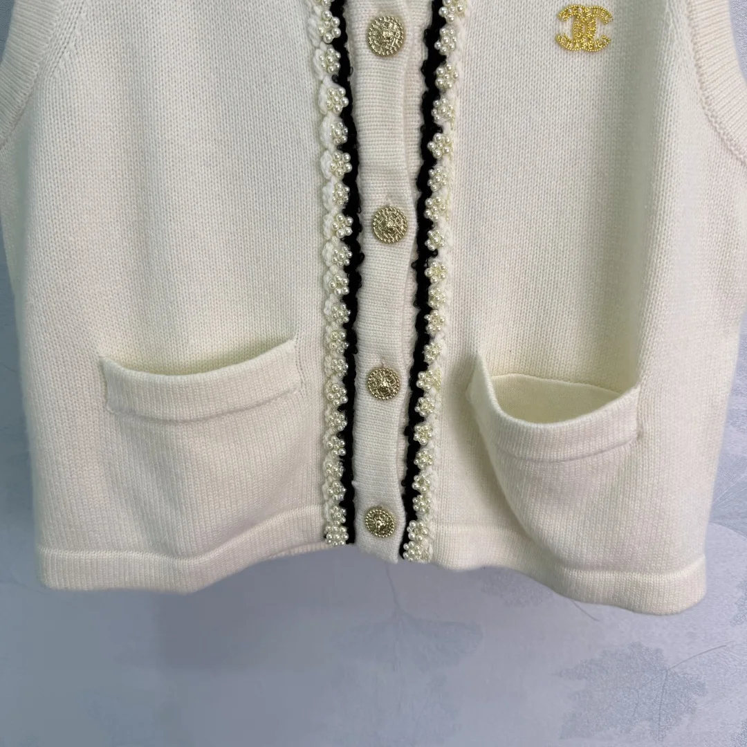 CHANEL Sweaters Cashmere Wool Blend S M L B05202608040766 - Image 7