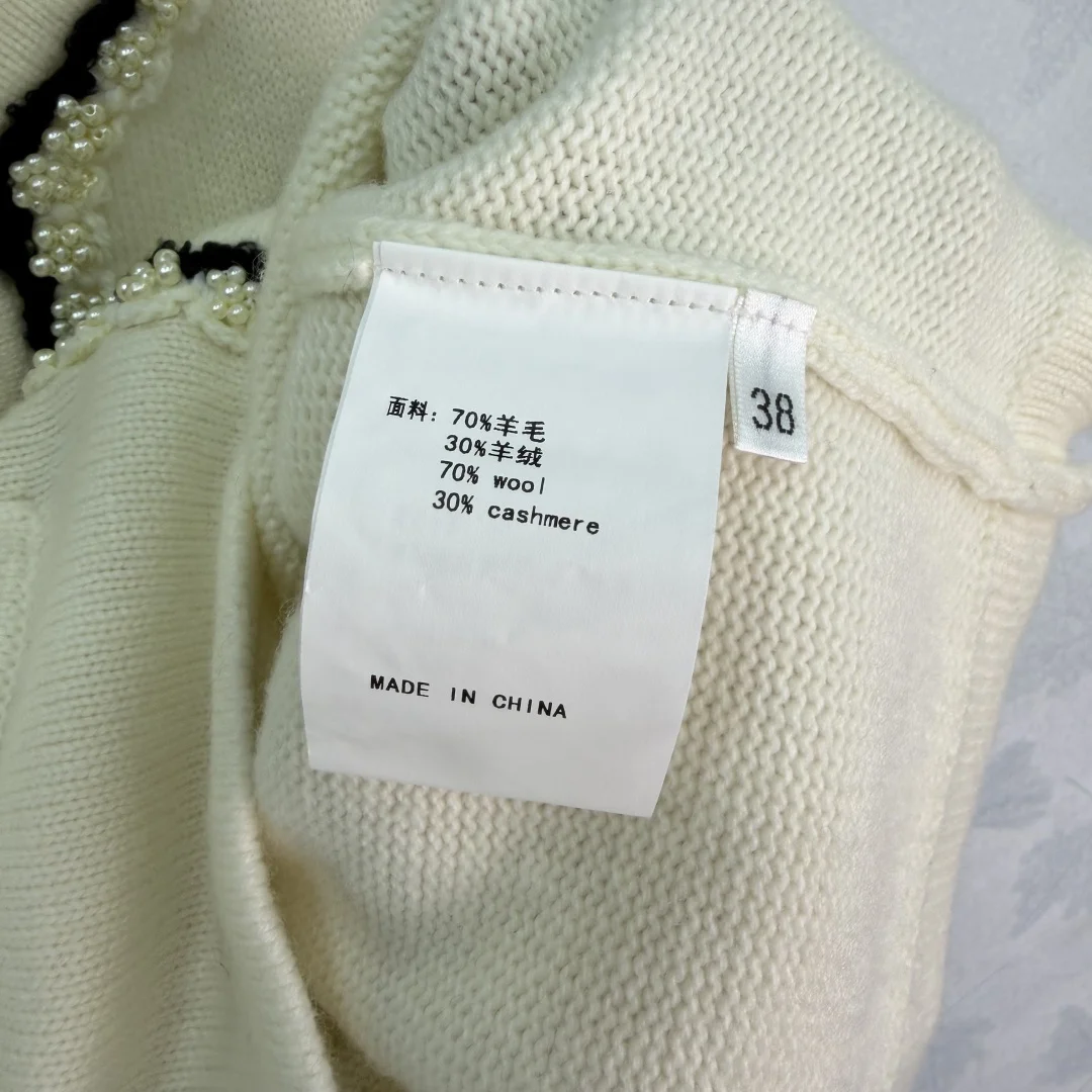 CHANEL Sweaters Cashmere Wool Blend S M L B05202608040766 - Image 8