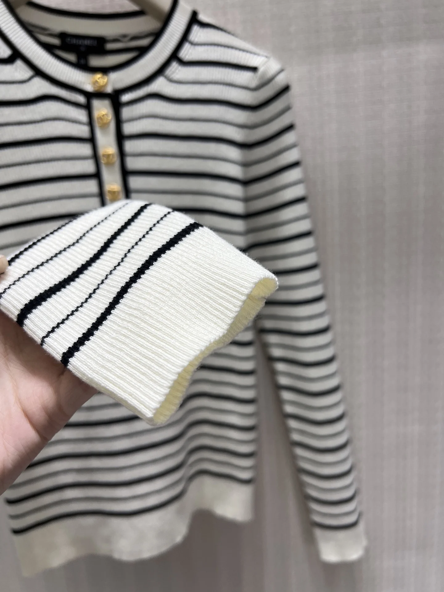 CHANEL Sweaters Knit 36-40 B75202608041556 - Image 8