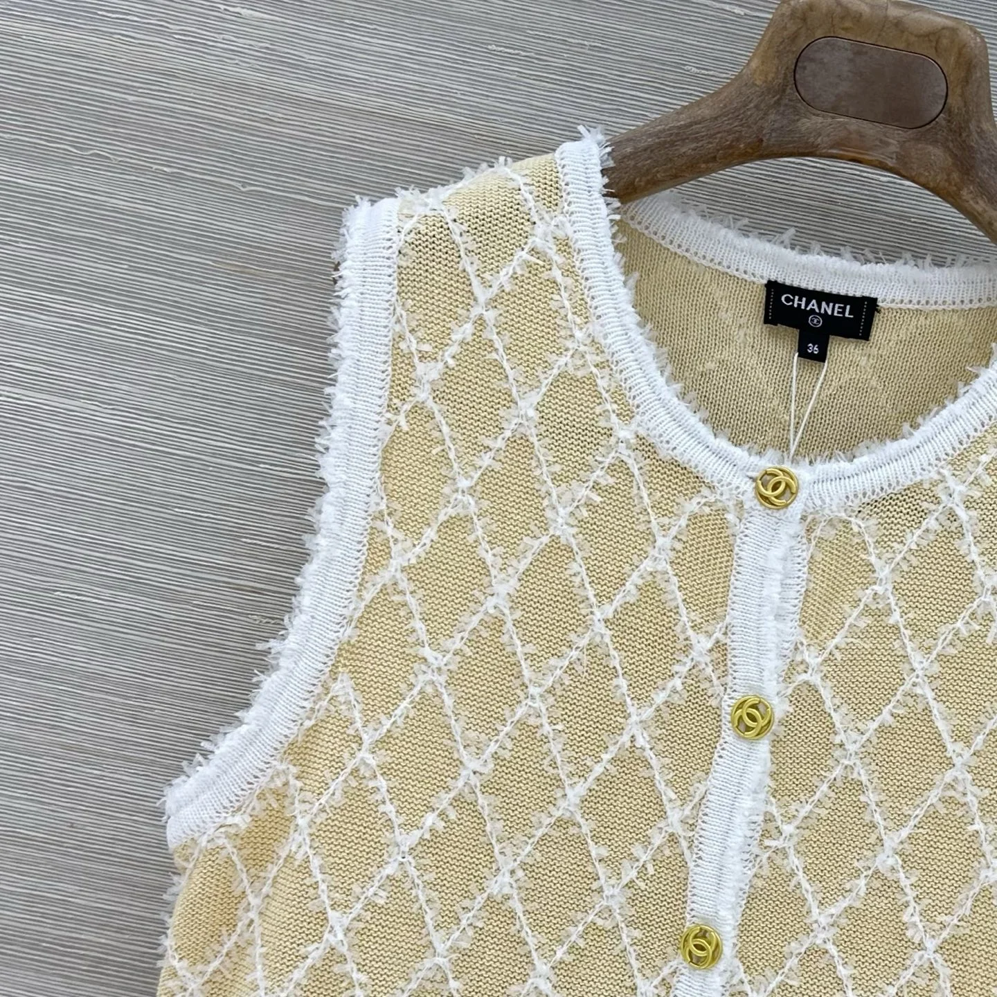 CHANEL Sweaters Knit S B55202608041100 - Image 3