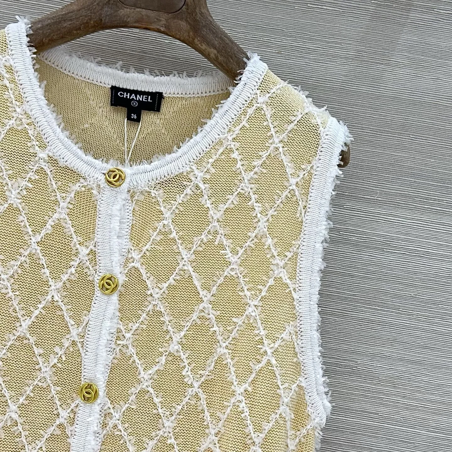 CHANEL Sweaters Knit S B55202608041100 - Image 4