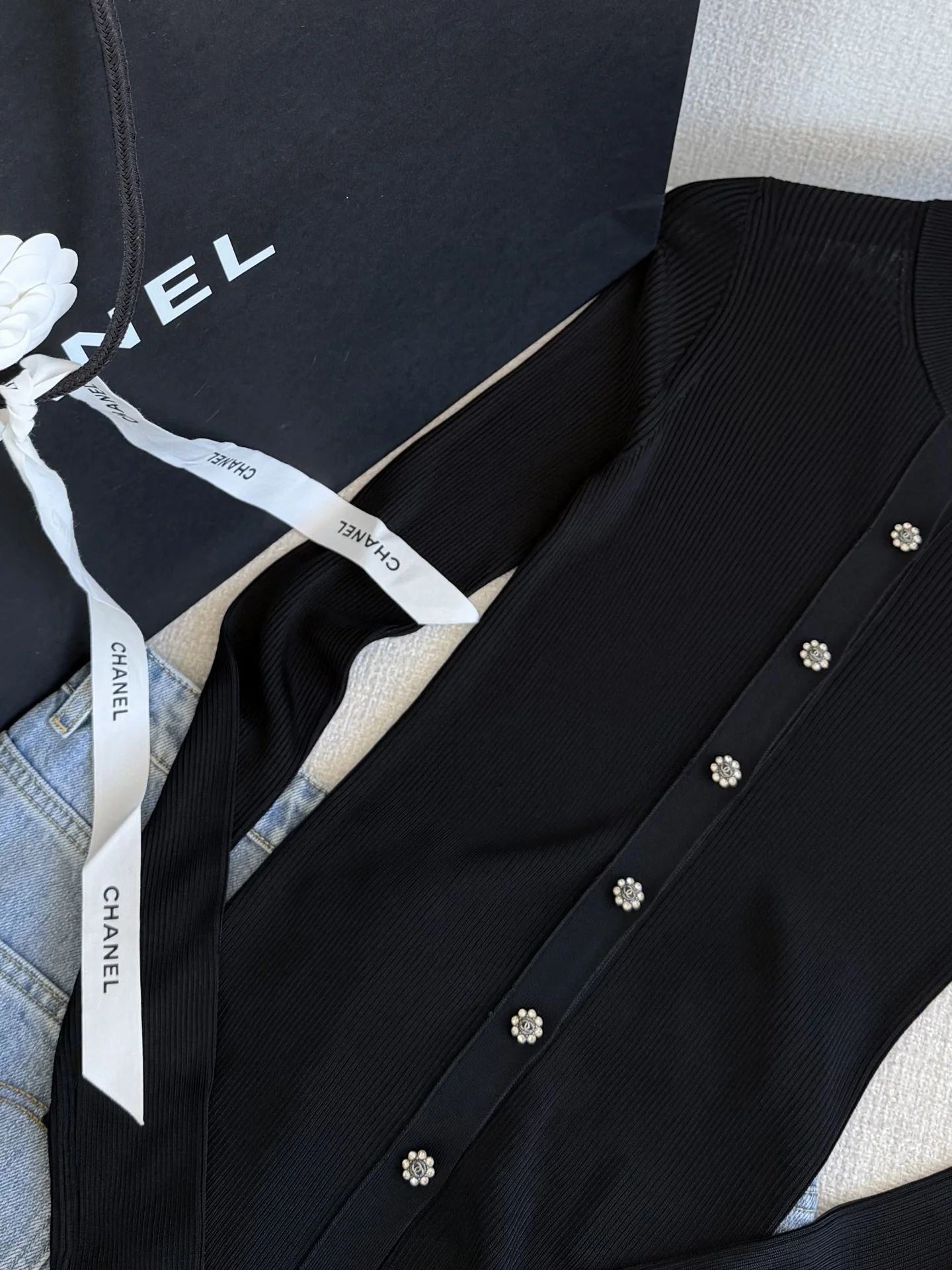 CHANEL Sweaters Ribbed Knit S-L B95202608042594 - Image 3