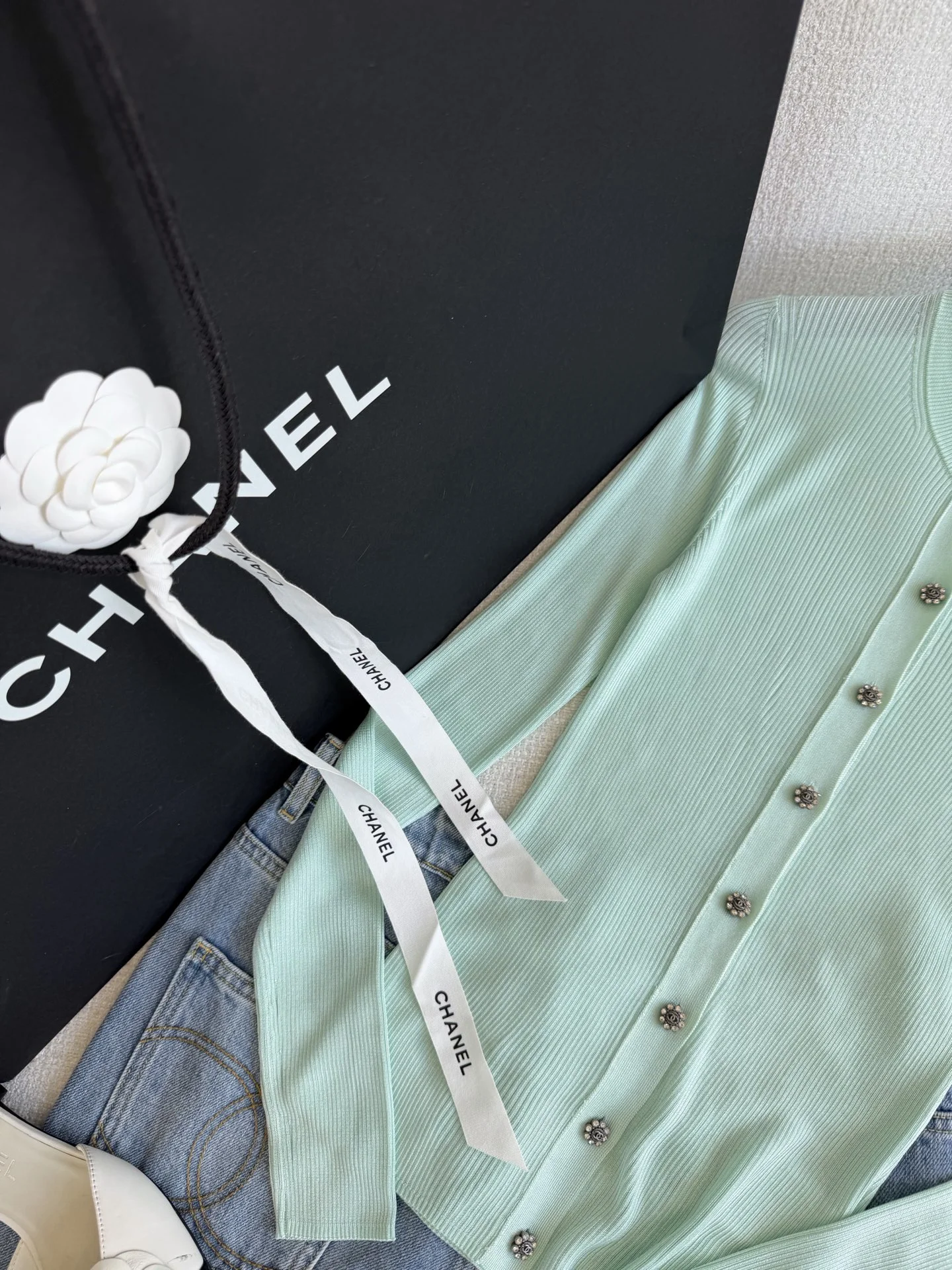 CHANEL Sweaters Ribbed Knit S-L B95202608042596 - Image 3