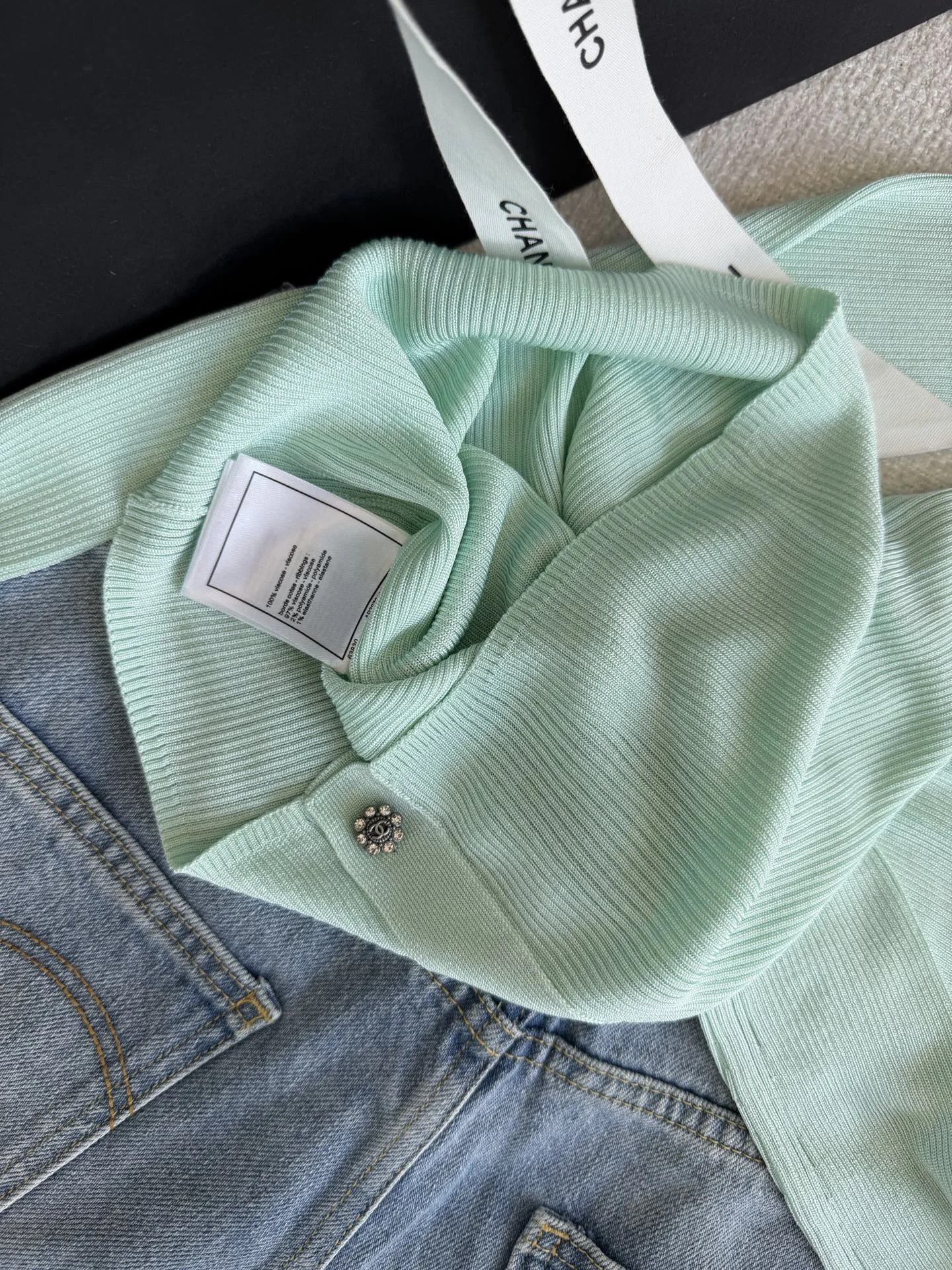 CHANEL Sweaters Ribbed Knit S-L B95202608042596 - Image 6