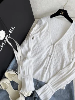 CHANEL Sweaters Sheer One Size C85202608040209