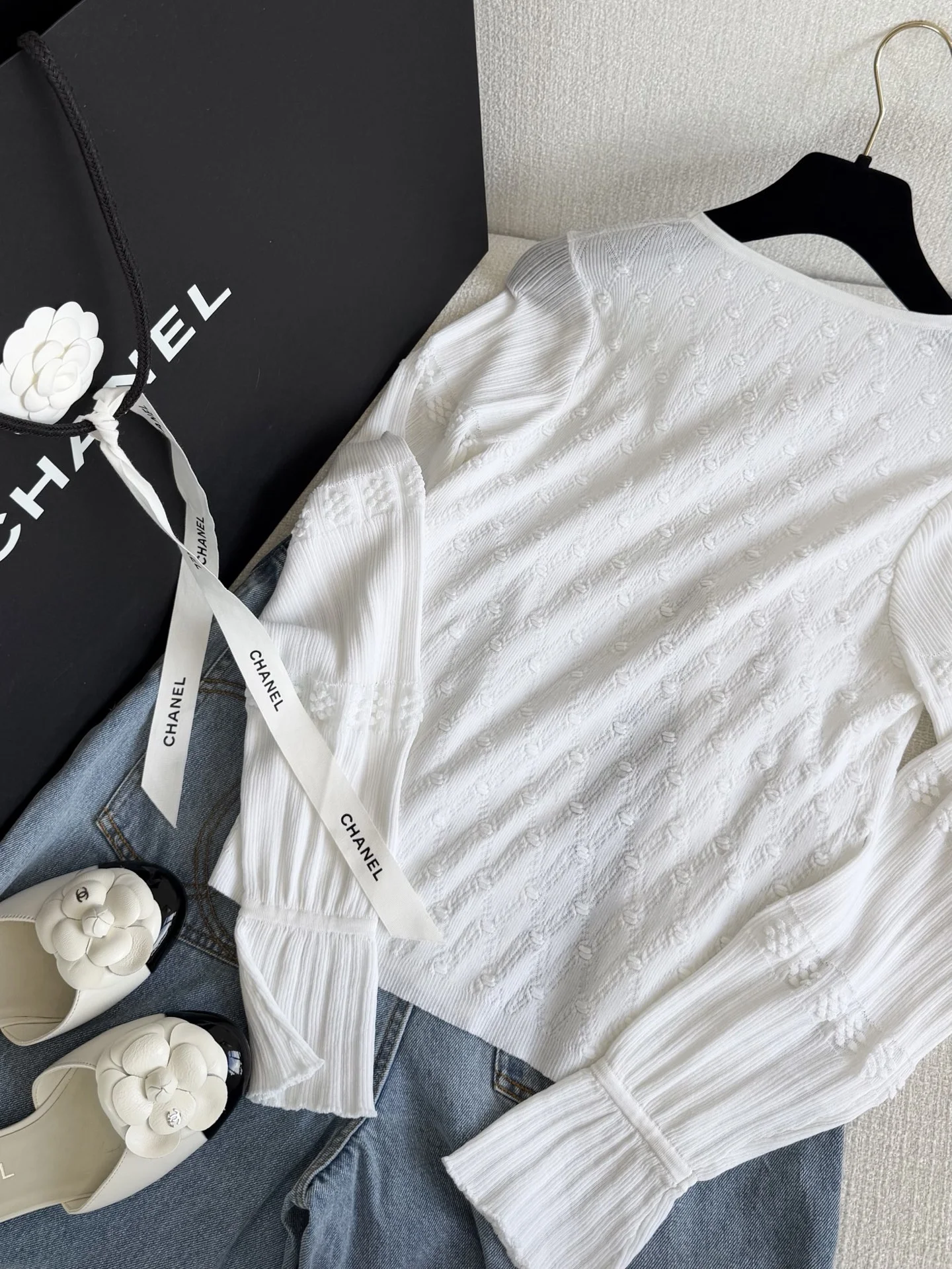 CHANEL Sweaters Sheer One Size C85202608040209 - Image 8