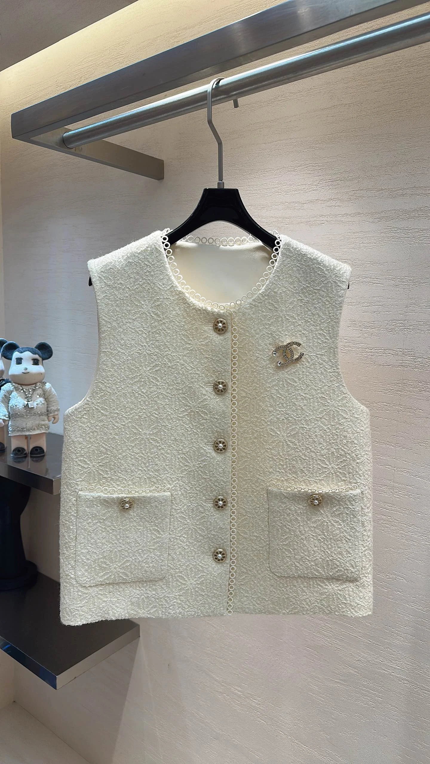 CHANEL Sweaters Textured S-XL C00202608040398