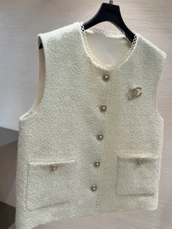 Alternative view of CHANEL Sweaters Textured S-XL C00202608040398