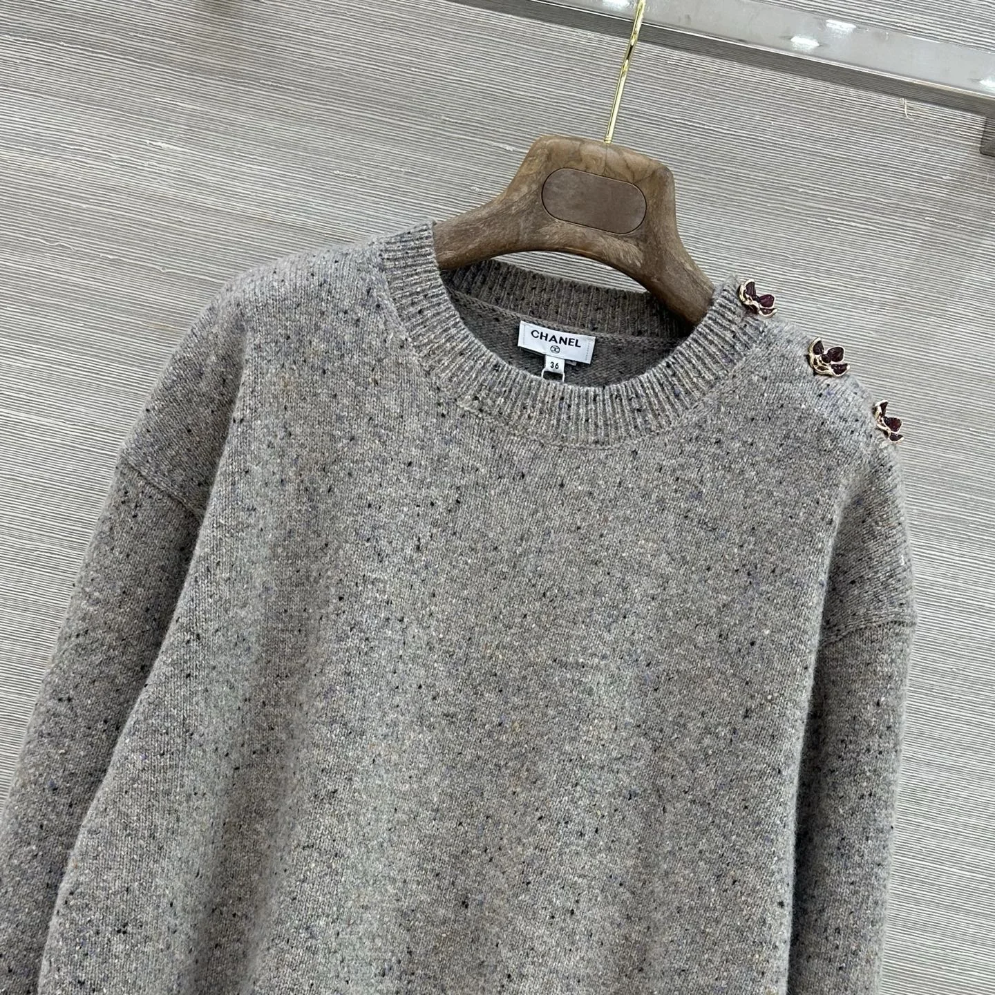 CHANEL Sweaters Wool Blend 36-40 B70202608041111 - Image 2
