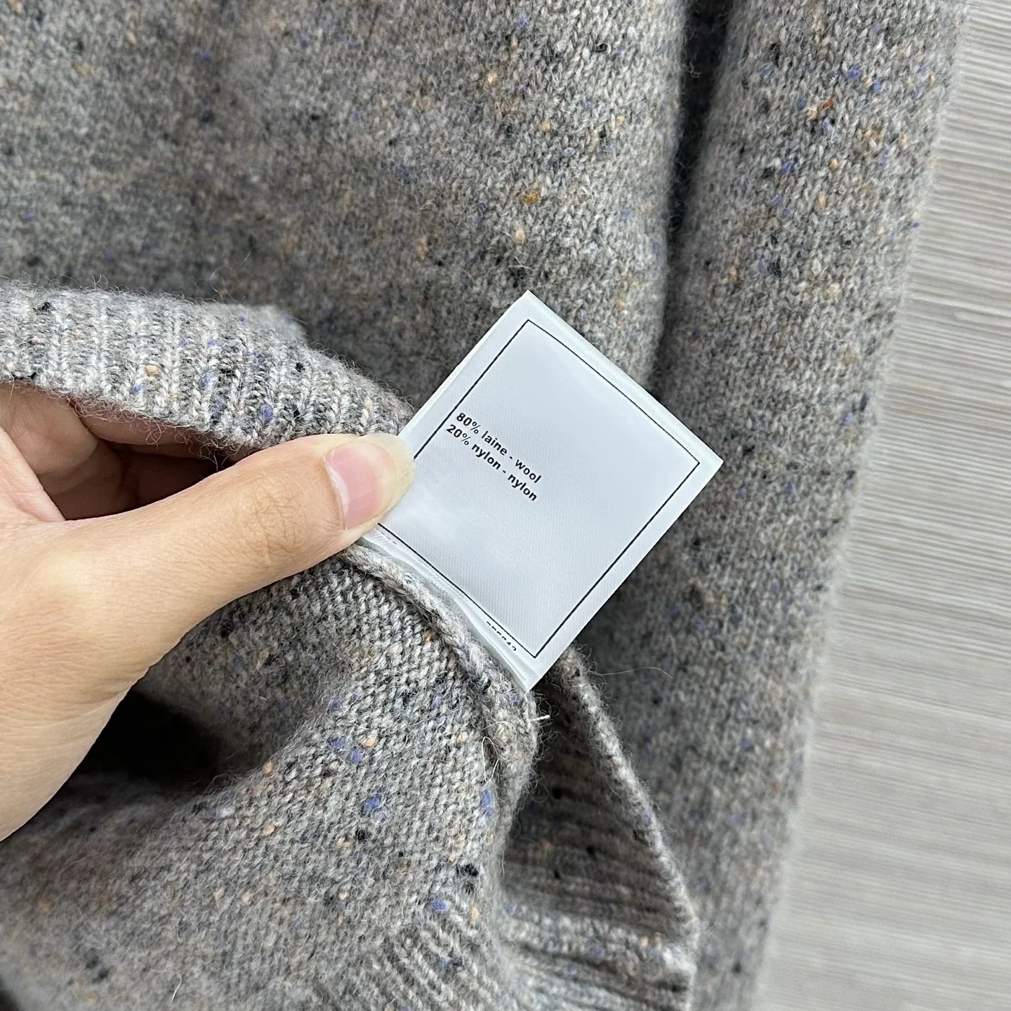 CHANEL Sweaters Wool Blend 36-40 B70202608041111 - Image 8