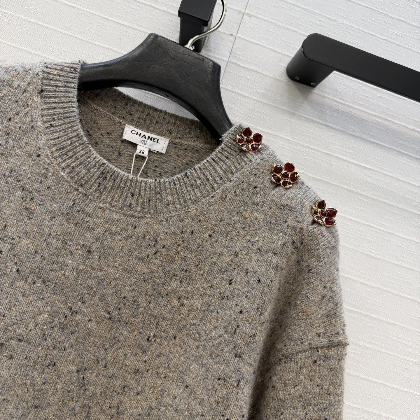 CHANEL Sweaters Wool Blend 36-40 C00202608041683 - Image 4