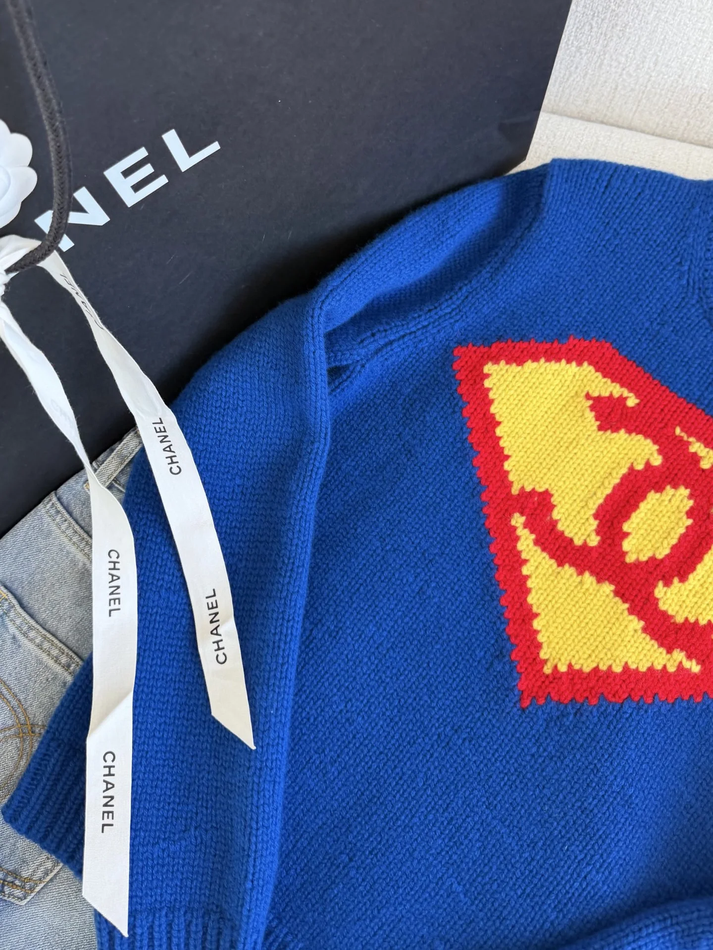 CHANEL Sweaters Wool Cashmere S-L C75202608040205 - Image 3