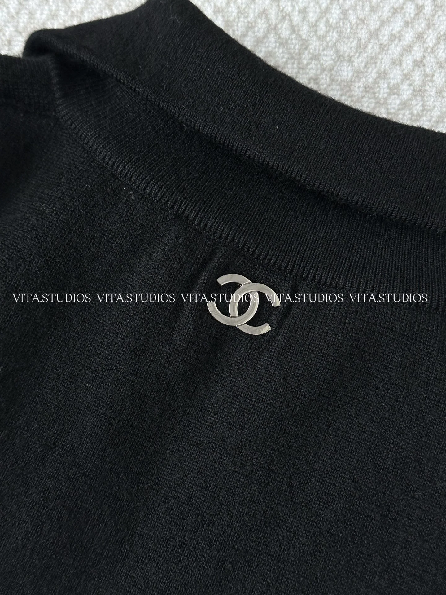 CHANEL Sweaters Wool Cashmere S-M-L E60202608040743 - Image 4