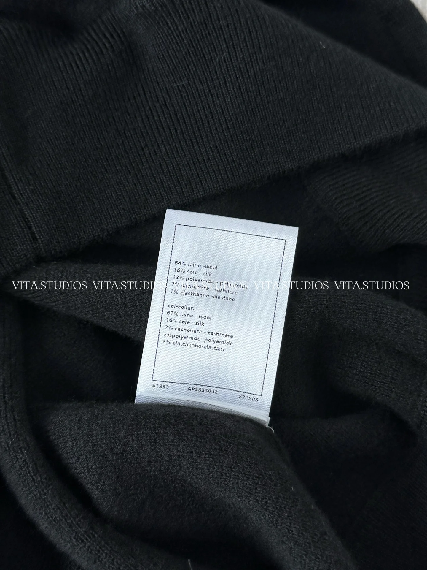 CHANEL Sweaters Wool Cashmere S-M-L E60202608040743 - Image 6