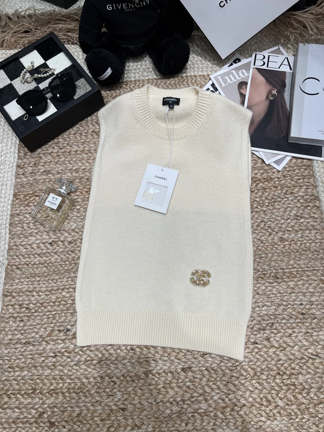 CHANEL Sweaters Wool S-M-L B35202608041386