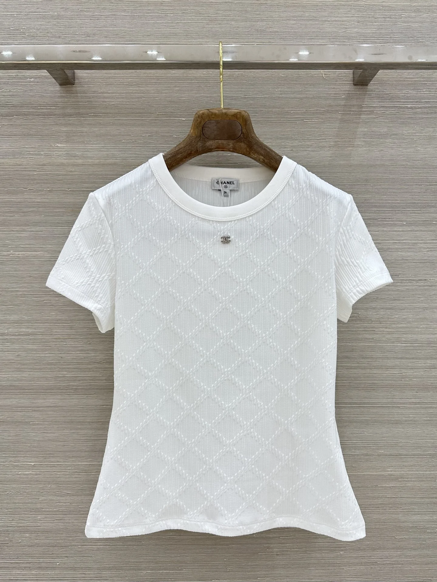 CHANEL T-shirts Cotton S A50202608041106