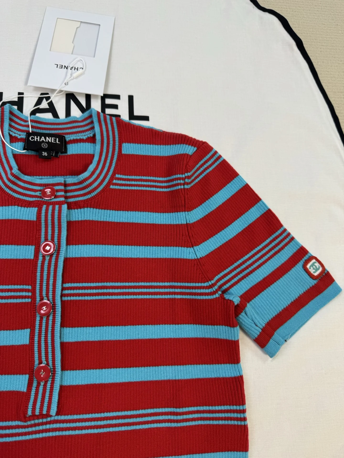 CHANEL T-shirts Cotton S-L C05202608041359 - Image 7