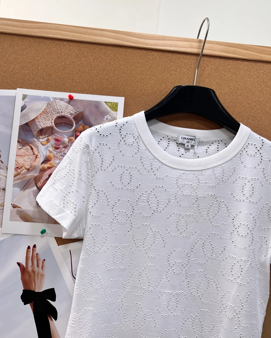 CHANEL T-shirts Jacquard Knit S-L A75202608040152 - Image 5