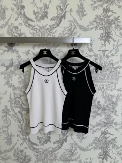 CHANEL T-shirts Knit S-M-L A65202608040372
