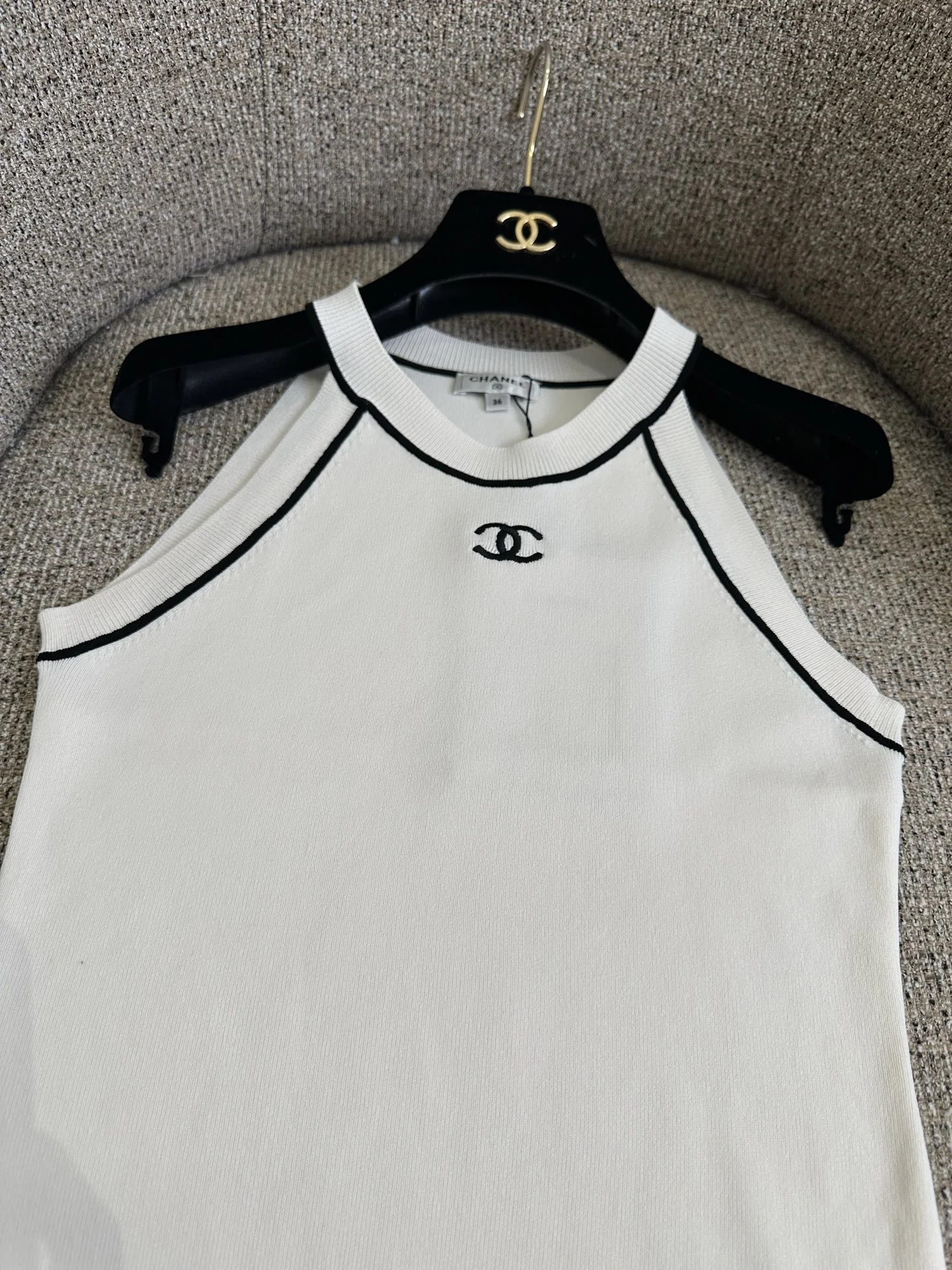 CHANEL T-shirts Knit S-M-L A65202608040372 - Image 9